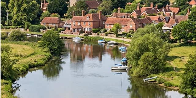 Illustrative Hampshire countryside and local setting