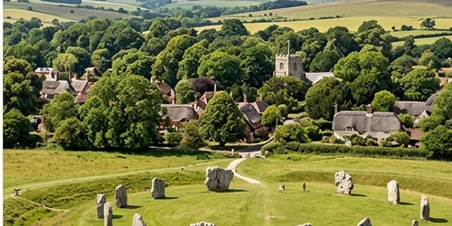 Illustrative Wiltshire countryside and local setting