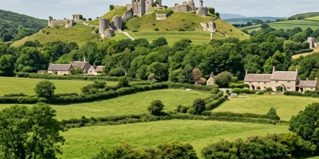 Illustrative Dorset countryside and local setting