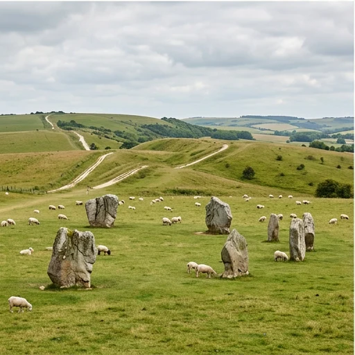 Illustrative Wiltshire countryside, separate from the county overview photograph
