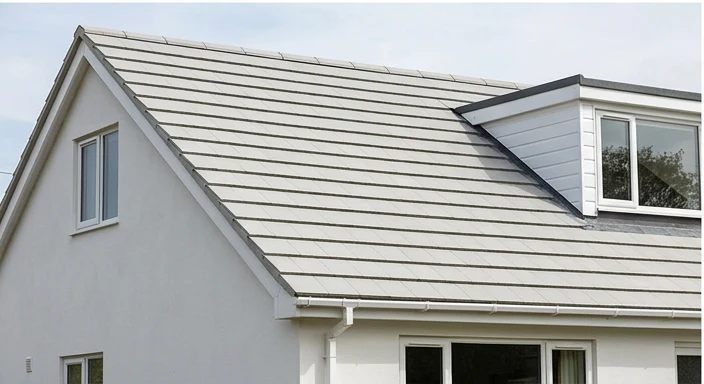 Illustrative tiled roof for discussing preparation before RENOTEC coating