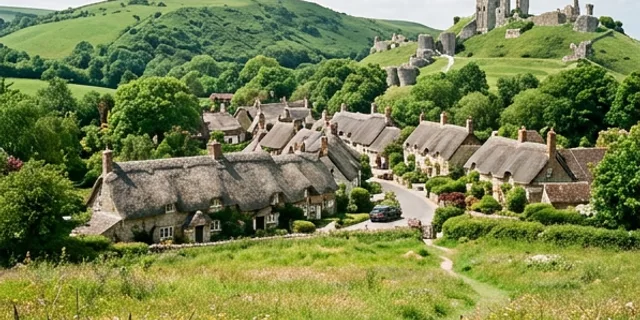 Illustrative Dorset countryside and local setting